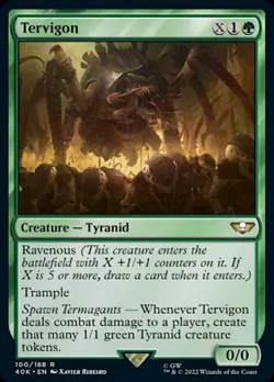 1x Tervigon NM-Mint, English Commander: Universes Beyond: Warhammer 40,000 MTG M - Image 1