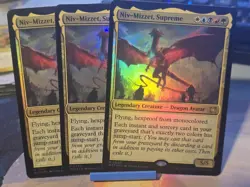 Niv-Mizzet, Supreme (X3) March of the Machine: The Aftermath Foil - Image 1