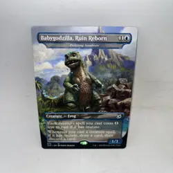 Babygodzilla, Ruin Reborn Pollywog Symbiote 372 Ikoria Magic: The Gathering LP - Image 1