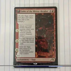 Fable Of The Mirror Breaker MTG - Kamigawa Neon Dynasty MTG NM - Image 1