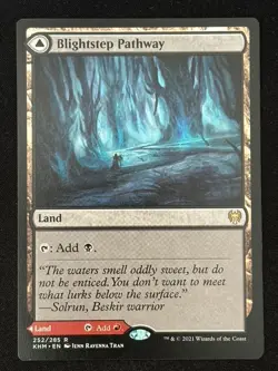 1x MTG Blightstep Pathway - Kaldheim (KHM) #252 - Magic the Gathering - Image 1
