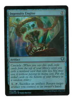 MTG Ingenuity Engine 317 Uncommon Commander Legends Magic The Gathering Foil - Image 1
