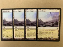 MTG 4x Sejiri Steppe Worldwake Modern Pauper Magic the Gathering x4 NM - Image 1