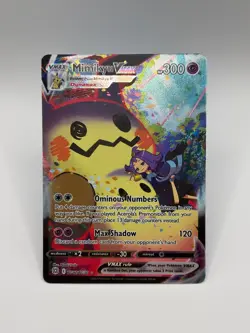 Pokemon TCG Mimikyu VMAX TG17/30 Brilliant Stars Ultra Rare Full Art Holo - Image 1