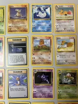Lot of 83 Pokemon Base Set 2 WOTC Common Uncommon Near Complete - No Energies - Image 5