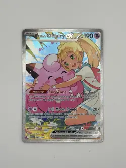 Pokemon TCG Lillie's Clefairy EX Ascended Heroes (280/217) SIR Near Mint - Image 1