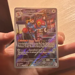 The Pokemon Company Porygon-Z 214/182 Secret Rare Full Art Holo SV04 2023 - Image 1