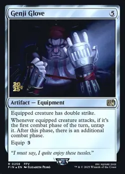 Genji Glove - Foil Prerelease Promo FIN MP MTG - Image 1