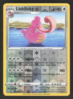 Pokemon TCG Battle Styles Reverse Holo Lickilicky #114/163 - Image 1