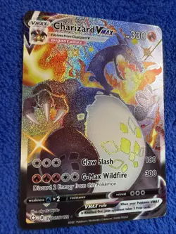 Charizard VMAX SV107/SV122 Shining Fates: Shiny Vault Holo Pokemon TCG - Image 2