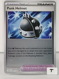 Punk Helmet - Reverse Holo - Phantasmal Flames - Pokemon - 094/094 - U Pick - Image 2