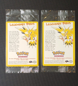 Pokemon WOTC Legendary Birds Black Star Promo (Sealed) x2 - Image 1