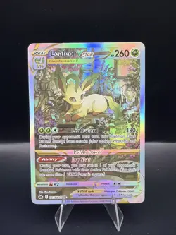 Pokemon TCG Leafeon VSTAR Crown Zenith Full Art Ultra Rare GG35/GG70 - Image 1