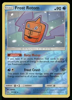 Frost Rotom 41/156 Rare Ultra Prism Pokemon Reverse Holo Near Mint - Image 1