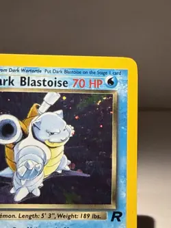 Pokemon TCG Dark Blastoise Rare Holo Rocket 3/82 - Image 2