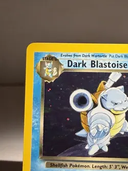 Pokemon TCG Dark Blastoise Rare Holo Rocket 3/82 - Image 3