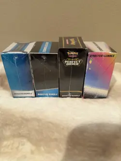 Pokemon TCG Booster Bundle Lot, Perfect Order, Paradox Rift, Prismatic, Black Bl - Image 4