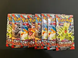 Pokemon Packs - Lot of 8 - Obsidian Flames OBF - Seal Booster Packs - Image 1