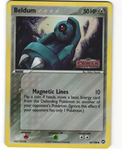 Beldum Stamped Reverse Holo Pokemon TCG Power Keepers 45/108 MP - Image 1