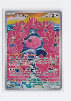 Pokemon Flamigo 227/193 Illustration Rare Scarlet Violet Paldea Evolved NM - Image 1
