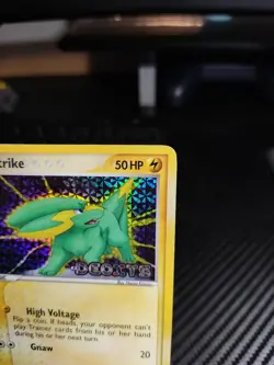 Electrike 59/107 Reverse Holo Stamped Pokemon Deoxys 2005 LP - Image 3