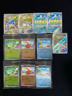 2025 Pokemon TCG S-CHN Promo 120/SV-P 06 07/07 Quaxly Holo Sealed Lot*11 YV34 - Image 1
