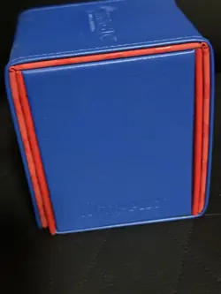 *USED* Magic: The Gathering - Guilds of Ravnica Alcove Flip/Deck Box (Izzet) - Image 3