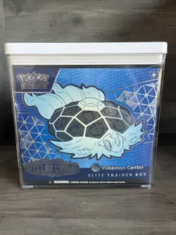 Pokemon Stellar Crown Pokemon Center Exclusive ETB - Elite Trainer Box - New - Image 1