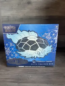 Pokemon Stellar Crown Pokemon Center Exclusive ETB - Elite Trainer Box - New - Image 2