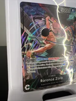 One Piece TCG Legacy of the Master Roronoa Zoro (020) (Alternate Art) OP12-020 - Image 2
