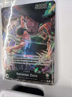 One Piece TCG Legacy of the Master Roronoa Zoro (020) (Alternate Art) OP12-020 - Image 3