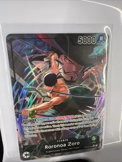 One Piece TCG Legacy of the Master Roronoa Zoro (020) (Alternate Art) OP12-020 - Image 4