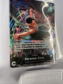 One Piece TCG Legacy of the Master Roronoa Zoro (020) (Alternate Art) OP12-020 - Image 5