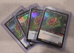 X4 World of Warcraft TCG Caverns of Time Treasure Kaz'rogal's Hardened Heart - Image 2