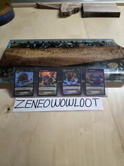 World Of Warcraft Loot Card LOT, Set Of 4, Unscratched, Look Wow New - Image 1