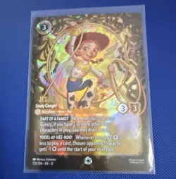 Disney Lorcana TCG Jessie - Lively Cowgirl 223/204 Foil Rare EN - Image 1
