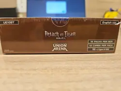Union Arena Trading Card Game Attack on Titan Booster Box - Image 2