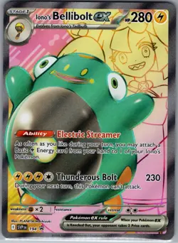 Iono's Bellibolt SVP 194 - Pokemon TCG SV Black Star Promos - Holo Promo (NM) - Image 1