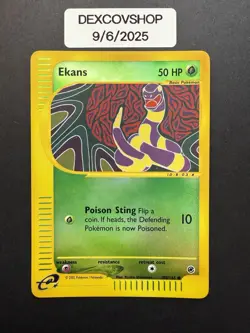 E-Reader EKANS 108/165 EXPEDITION BASE SET - E-Series - Pokemon WOTC - Image 1