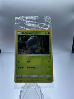 Bulbasaur Detective Pikachu Holo Black Star Promo Pokemon TCG Card Sealed - Image 1