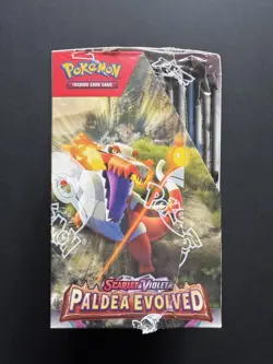 Pokemon TCG - S&V - Paldea Evolved Half Booster Box (18 Booster Packs) - SEALED - Image 2