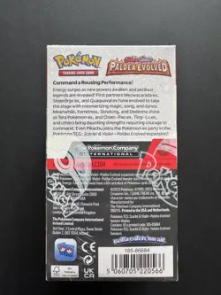 Pokemon TCG - S&V - Paldea Evolved Half Booster Box (18 Booster Packs) - SEALED - Image 3