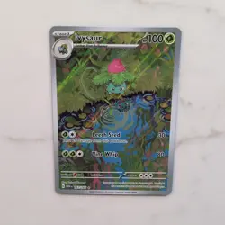 Pokemon TCG Ivysaur 167/165 SV Scarlet & Violet 151 Illus Rare Full Art Holo - Image 1
