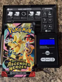 Pokemon Ascended Heroes VERY HEAVY 23.80g New Sealed Booster Pack God PackUUU - Image 1