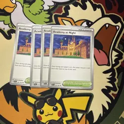 x4 Academy at Night 054/064 Shrouded Fable Pokemon TCG Playset NM/M - Image 1