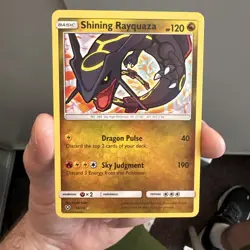 Pokemon Shining Rayquaza Shining Legends Holo Shiny Rare 56/73 Basic 120HP - Image 1