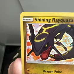 Pokemon Shining Rayquaza Shining Legends Holo Shiny Rare 56/73 Basic 120HP - Image 4