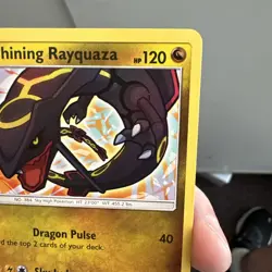 Pokemon Shining Rayquaza Shining Legends Holo Shiny Rare 56/73 Basic 120HP - Image 5