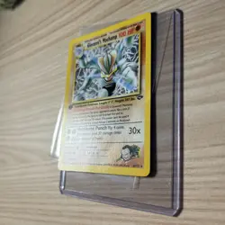 Giovanni's Machamp 6/132 Gym Challenge Holo Rare 1st Edition 1999 - Image 2