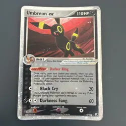 Umbreon ex Ultra Rare Unseen Forces 112/115 Pokemon - Image 1